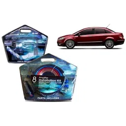 Auto Pearl Geestar Plus 8 Guage 2 Channel Amplifier Full Installation Kit for Fiat Linea, GS-208-picture-45