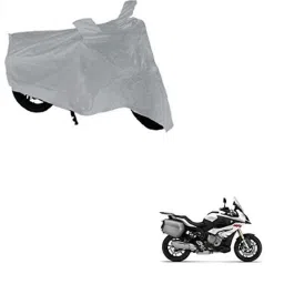 Kozdiko Silver Bike Body Cover with Mirror Pockets for BMW S 1000 XR, koz_67856-picture-45