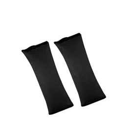 Kozdiko 2 Pcs Valvet Black Seat Belt Cushion Pillow Set for Skoda Superb-picture-11