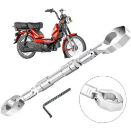 Auto Pearl Aluminium Multicolour Motorcycle Handlebar Middle Rod for XL-100-picture-21