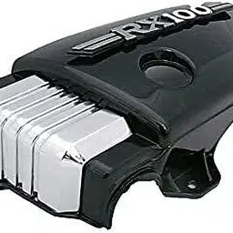 mjauto Panel Kit Black with Side Panel Monogram and 'L' Monogram for Yamaha RX100 Bike Fairing Kit-picture-33