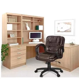 Dicor Seating DS45 Seating Leatherite Brown High Back Premium Office Chair image 5