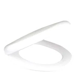 Elegant Casa A-6 42x34cm Polypropylene Soft-Closing Round White Commode Seat Cover image 3