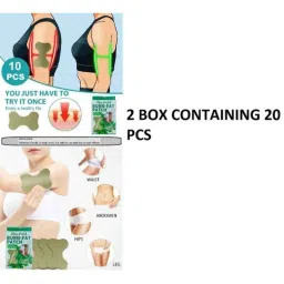 Agarwals 10 Pcs Slim Burn Fat Moxibustion Patch Box (Pack of 2) image 3