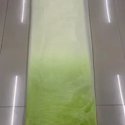 krishnam trends Unstitched Organza Multipurpose Running Fabric Self Design image 4