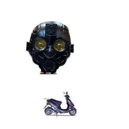 Kozdiko 55W Yellow &a; White 4 Pattern Bumble Bee Face Transformers Fog Light for Avon E Mate, gf5eoencu68-picture-21