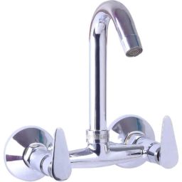 IRIS Slim Brass Chrome Finish Sink Mixer-picture-11