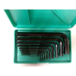 Taparia 9 Pcs Black Finish Allen Key Set in Box Packing, KM-9V image 3