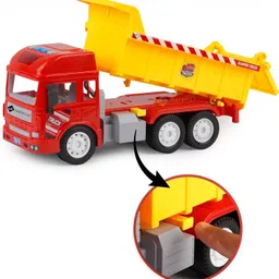 shopoflux Construction Dumper Truck Toy with Light & Sound image 2