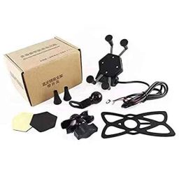 AOW X-Grip Fast Bike Mobile Charger &a; Phone Holder Verson 2 for Bajaj Avenger Street 220-picture-15