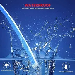 Kozdiko 12V Plastic Ice Blue &a; Red Multipurpose Strip Light for Maruti Suzuki Zen Estilo image 3