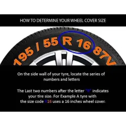 Prigan 4 Pcs 14 inch Polypropylene Grey &a; Silver Press Fitting Car Wheel Cover Set for Chevrolet Optra, PRIGAN-NEXON-GREY/SILVER-14-OPTRA image 5