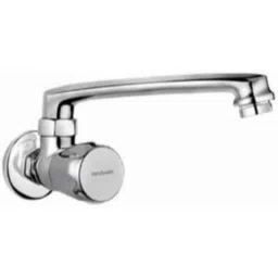 Hindware Classik Ft Chrome Brass Sink Cock with Swivel Casted Spout, F200024FT-picture-15