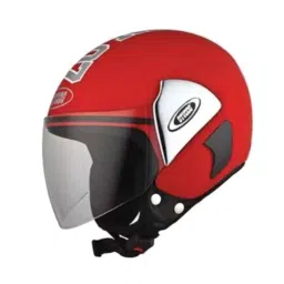 Studds Cub 07 Decor Expanded Polystyrene Red Open Face Open Face Helmet, Size: Xtra Large-picture-45