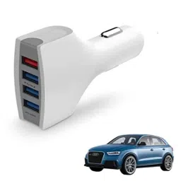Kozdiko 36W 4.1 White USB Car Fast Charger with 4 Ports for Audi Q3-picture-22