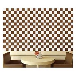 Kayra Decor 16x24 inch PVC Square Box Wall Design Stencil, KHSNT195 image 2