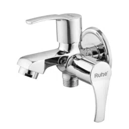 Ruhe Euphoria Brass Chrome Finish 2 in 1 Double Handle Bib Cock, 11-0420-picture-12