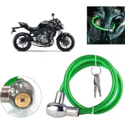 Auto Pearl PVC &a; Plastic Green Heavy Duty Cable Lock for Z650, 362-picture-37