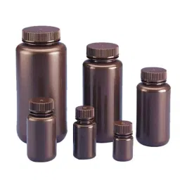 Tarsons 6 Pcs 4000ml HDPE Amber Wide Mouth Bottle Set, 581370 (Pack of 6)-picture-22
