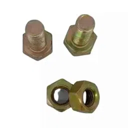 B K Jagan &a; Co 12x50mm GI Hex Head Bolt with Nut, 4141 (Pack of 30)-picture-17