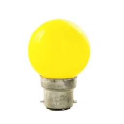 Nordusk Nova B 0.5W B22 Yellow LED Night Bulb, NNBU-13 (Pack of 12) image 2