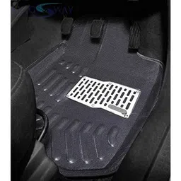 Kozdiko 3D Black Car Foot Mat Set for Maruti Suzuki Dzire 2017-Present, dshbdhb235 image 2