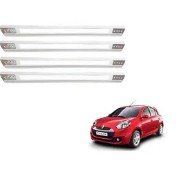 Kozdiko 4 Pcs Designer White Dotted Bumper Protector Set for Renault Pulse-picture-17