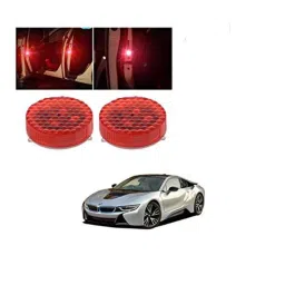Kozdiko 4 Pcs Waterproof Wireless Car Door Red Warning Light Indicator Set with 5 LED &a; Free Batteries for BMW I8-picture-48