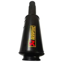 RA Accessories Black Akra povic Silencer Exhaust for LML Energy FX image 2