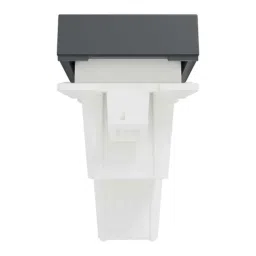 Schneider Electric Miluz Zeta 10A 1 Module Polycarbonate &a; Polyamide Anthracite Switch, MZSW101M1W_AN image 2