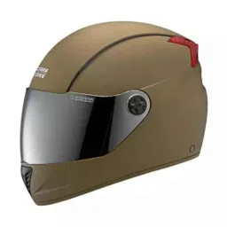 Studds Professional With Mirror Visor Expanded Polystyrene Desert Storm Full Face Full Face Helmet, Size: Medium-picture-15