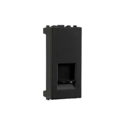 Havells Reo Elegant Bold Polycarbonate Matte Finish Soot Black RJ45 Network Socket, AHRKRWB451-picture-43