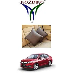 Kozdiko 2 Pcs Maroon Cola Car Seat Cushion Pillow Set for Tata Hexa-picture-42