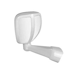 SureStrive ABS Plastic White Heavy Quality Front Side Fender Angle View Bonnet Blind Mirror for Mahindra Bolero B6 OPT Type-3-picture-6