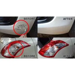 Indopower Ff1128 Dashboard Shiner , 2 Pcs Car Cloth, Scratch Remover, All Tyre Cleaning Brush Kit, AHh1132 image 4