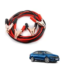 Kozdiko Heavy Duty Auto Jumper Battery Booster Wire Clamp with Alligator Wire for Skoda Slavia-picture-29