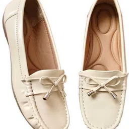 k-nine Trendy Ethnic Loafer Jutti for Women | Casual Wear-Black_Cream 903 Casuals For Women image 4