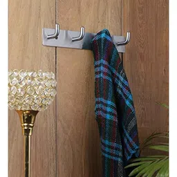 Voltizi 6 Pcs 4 Leg Stainless Steel 304 Grade Satin Finish Wall Mounted Robe Hook Set-image-61