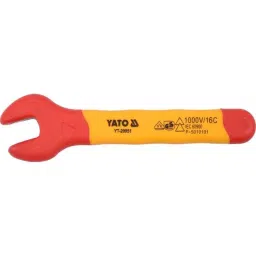 Yato 7mm VDE-1000V CrV Insulated Open End Spanner, YT-20951-picture-19