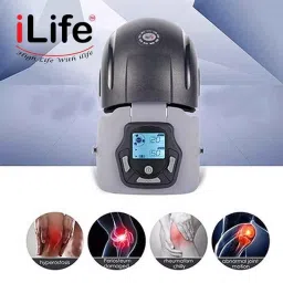 iLife Grey Black Professional Joint Pain Relief Single Knee Massager image 4
