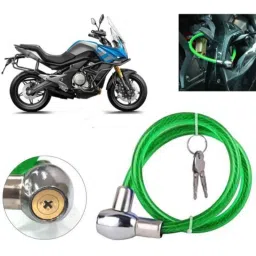 Auto Pearl PVC &a; Plastic Green Heavy Duty Cable Lock for 650MT, 046-picture-15