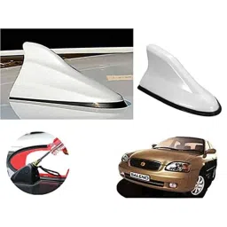 Auto Pearl ABS White Universal Replacement Shark Fin Car Roof Antenna For Maruti Suzuki Baleno-picture-32