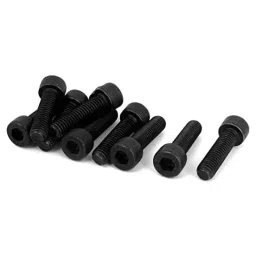 B K Jagan &a; Co M5x60mm Mild Steel Full Threaded Socket Head Cap Screw (Pack of 10) image 3