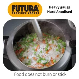Hawkins Futura 2L Hard Anodised Pressure Cooker, FP20 image 4