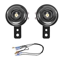 Meenu Arts High Tone Double Horn with Wire (12V,400 Hz,105-118 dB) for Honda CBR 1000RR-picture-37
