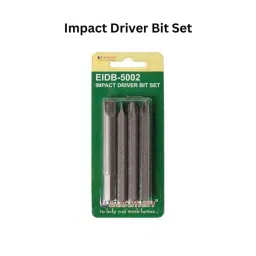 Eastman 4 Pcs 80mmx5/16 inch Chrome Vanadium Impact Driver Bit Set, EIDB-5002 image 4