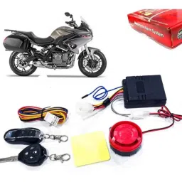 Auto Pearl 12V Black Two-Way Anti Theft Motorcycle Alarm Kit with 2 Pcs Remote for TNT 600i GT-picture-27
