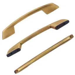 Atom 545 8 inch Brass Antique Finish Zinc Cabinet Pull Handle (Pack of 2) image 2