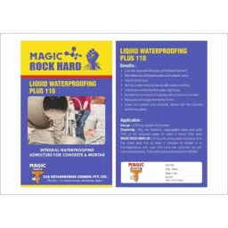 magic paints Magic Rock Hard 1 Litre Liquid Waterproofing Solution for Roofs, Terraces, Bathrooms &a; Toilets image 3