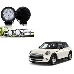Kozdiko 2 Pcs 27W 4 inch 9 LED Waterproof Round White Fog Light Set with Mounting Brackets for Mini Cooper, kozd_19969-picture-43